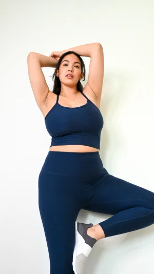 Spacedye Slim Racerback Cropped Tank