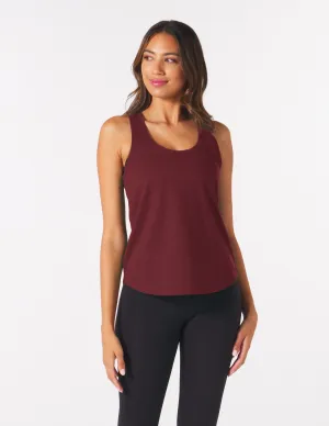 Stride Tank: Chestnut