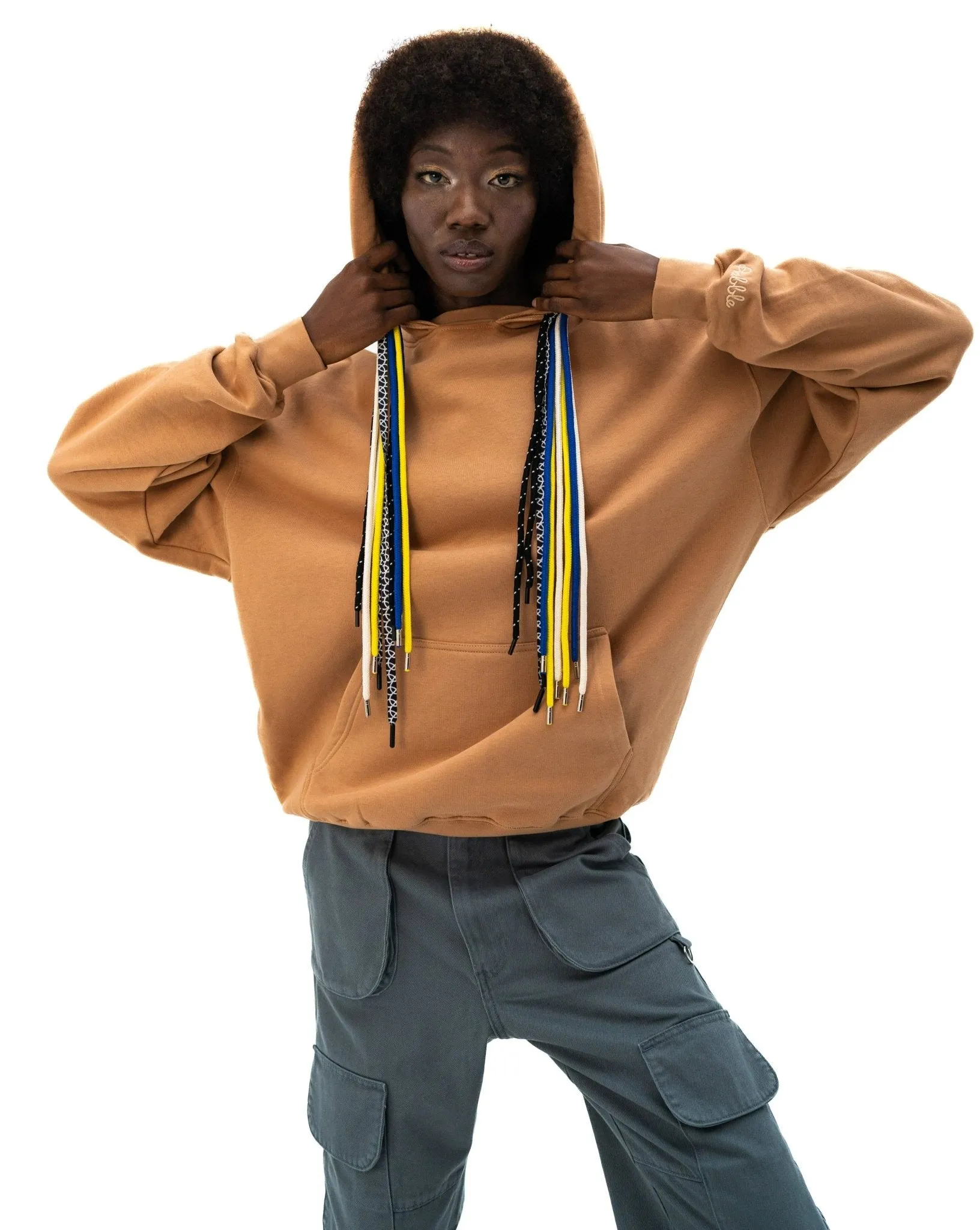 Stylish Unisex Hoodie for Men and Women Kangaroo Style - Desert Brown