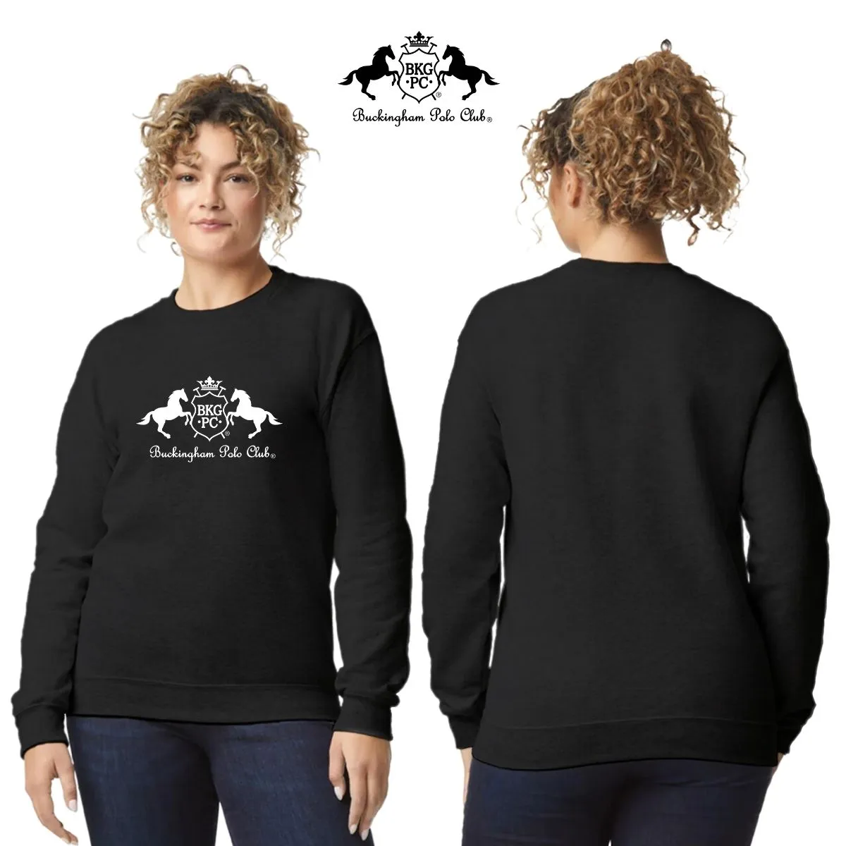 Sudadera Mujer Buckingham Polo Club Logo