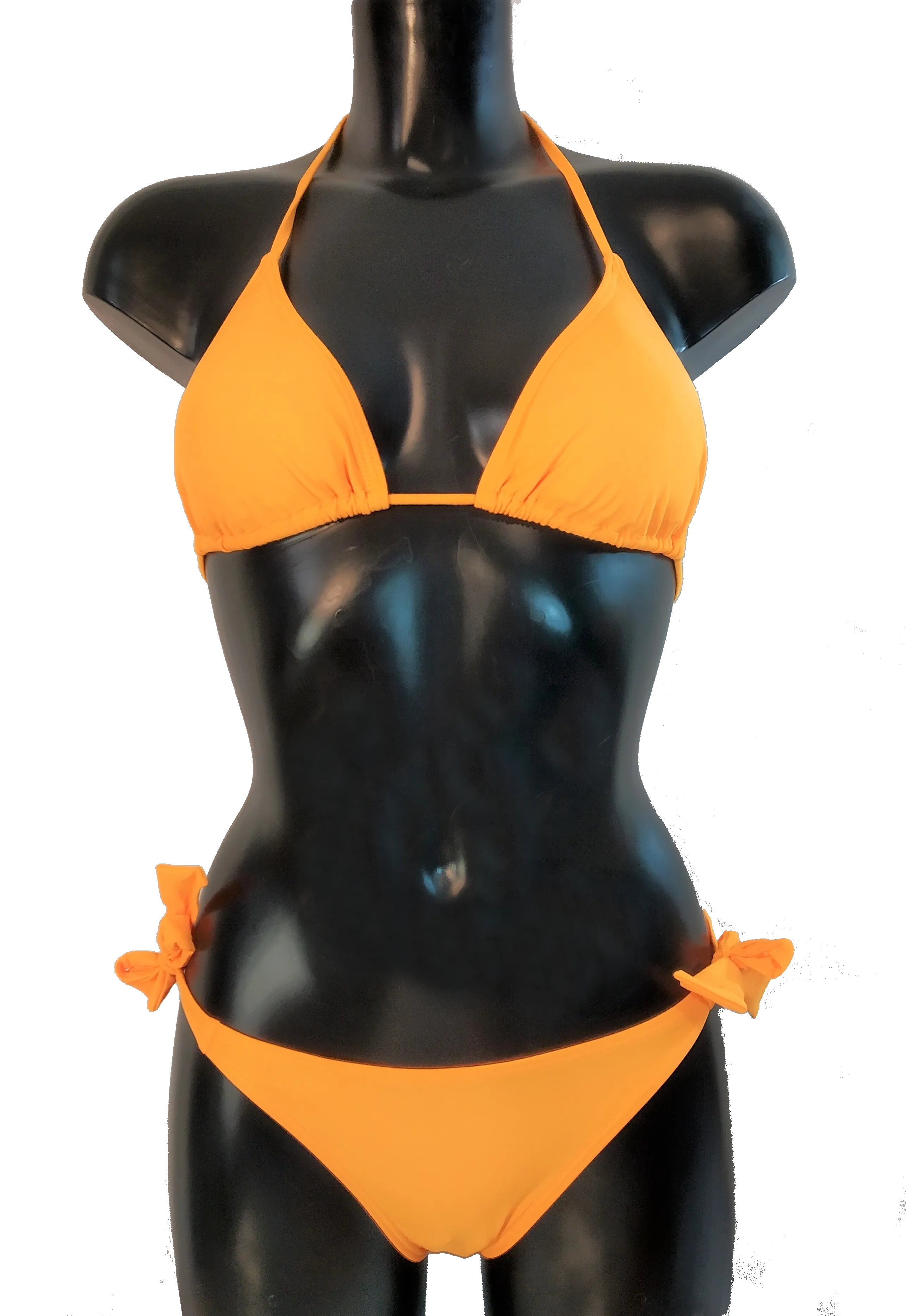 Super Orange Mix triangle Bikini Sets