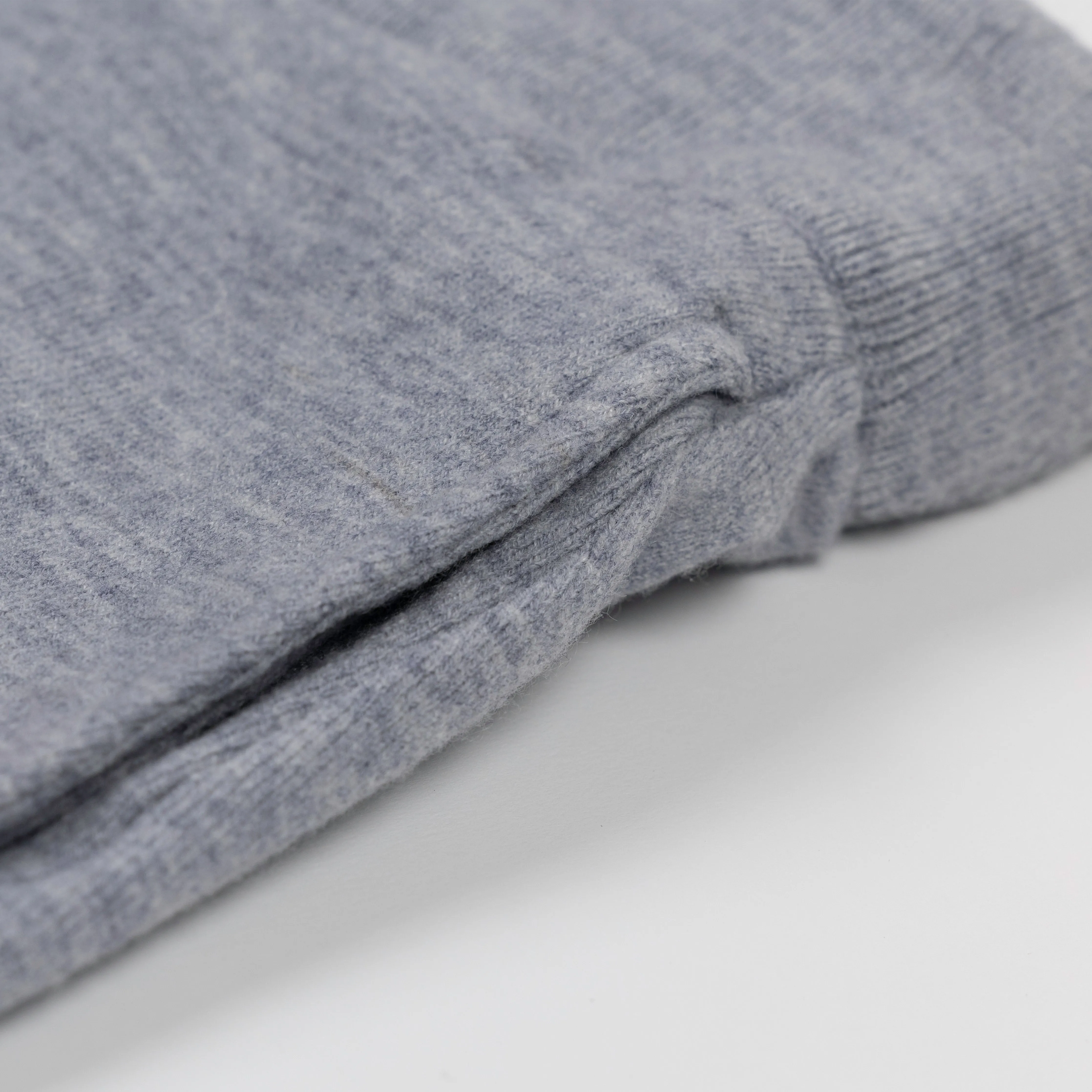 Sweater Knit Jogger - Heather Blue