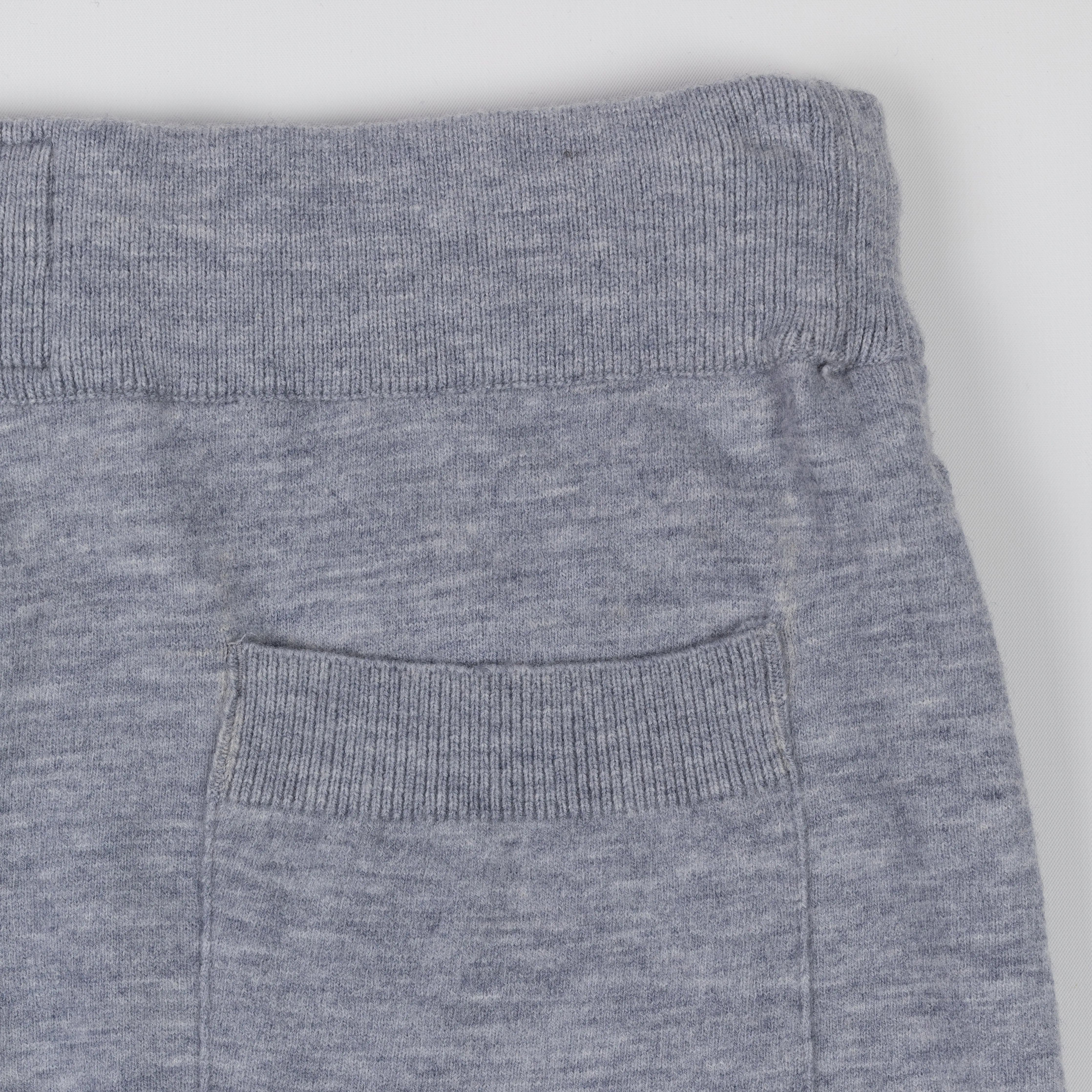 Sweater Knit Jogger - Heather Blue