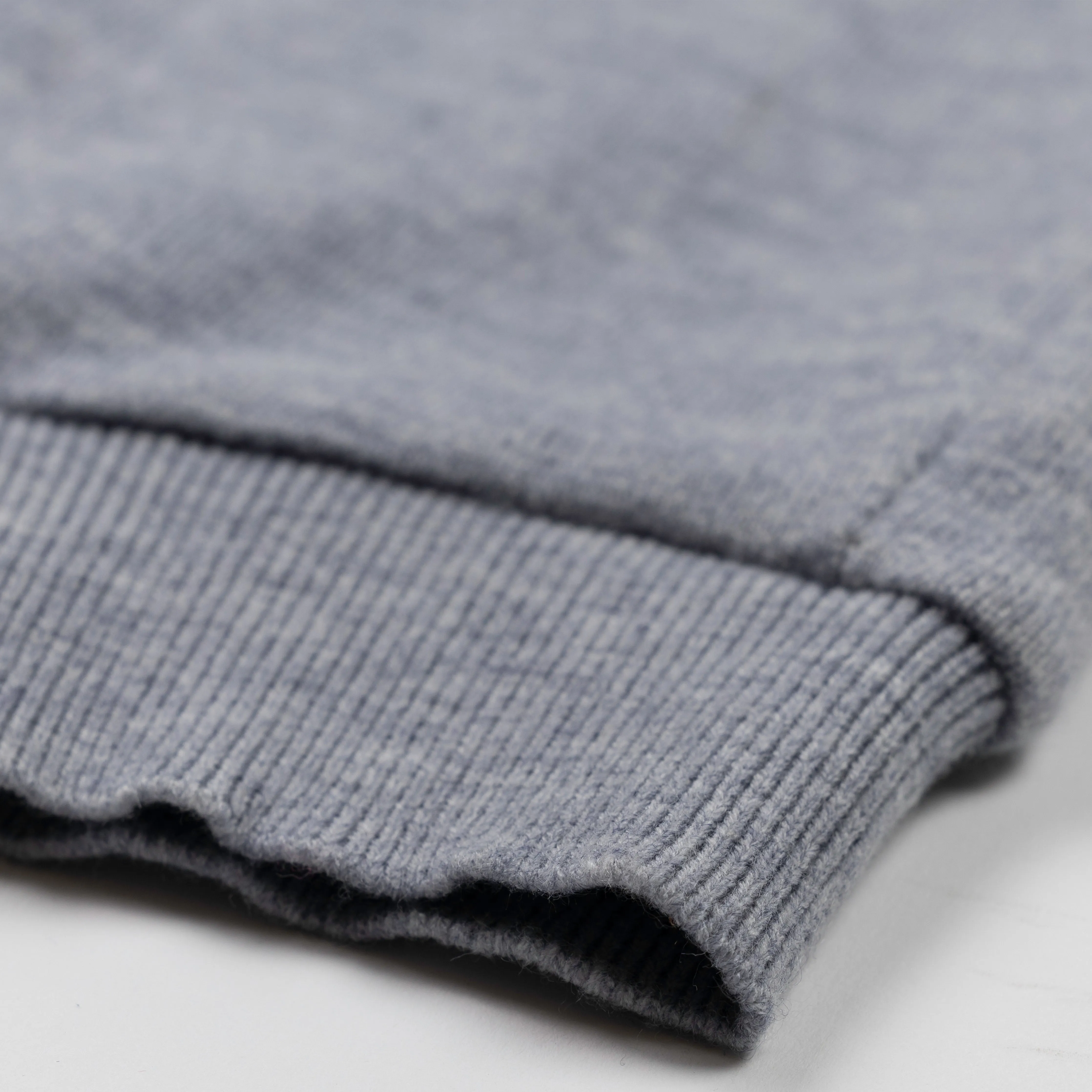 Sweater Knit Jogger - Heather Blue