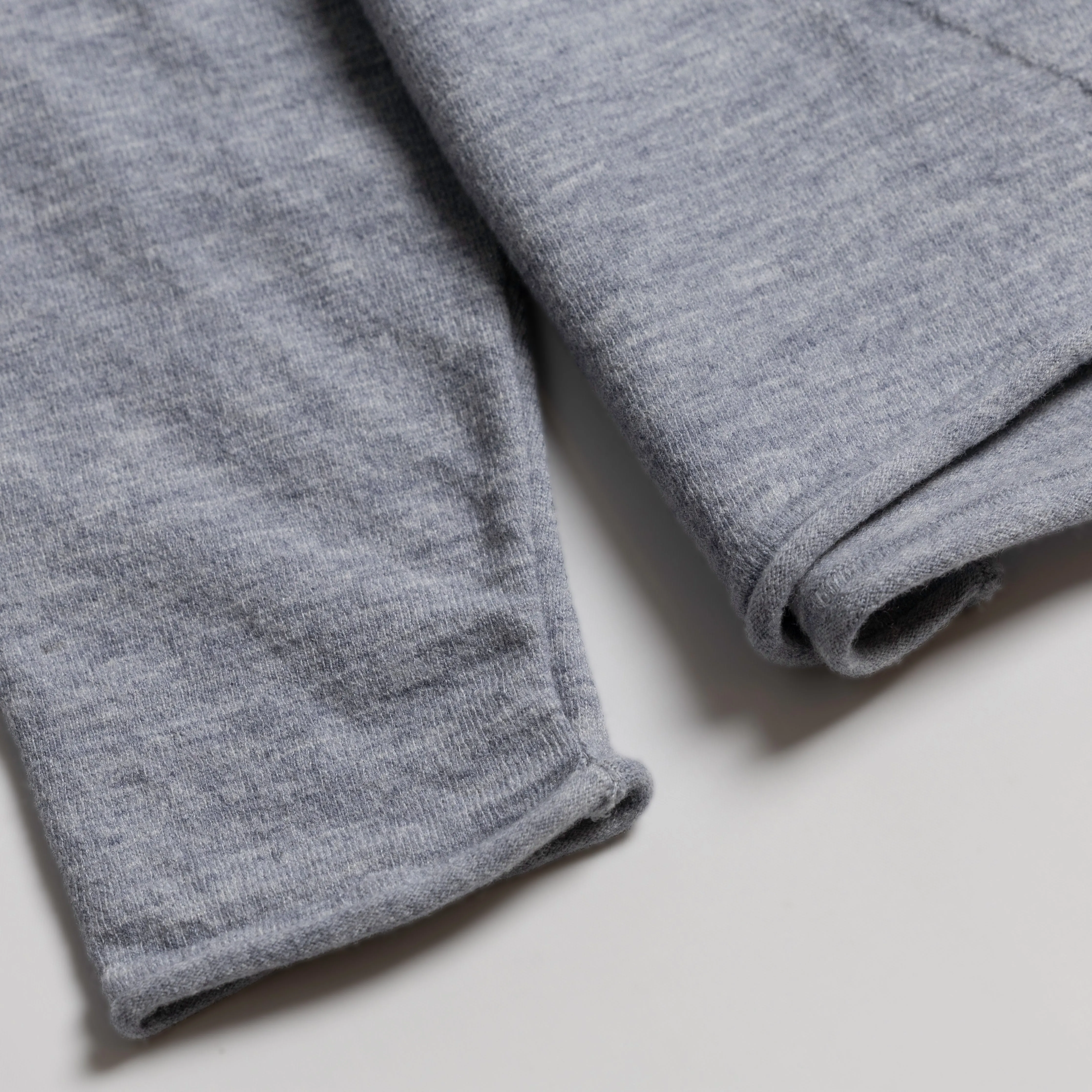 Sweater Knit Pullover - Heather Blue