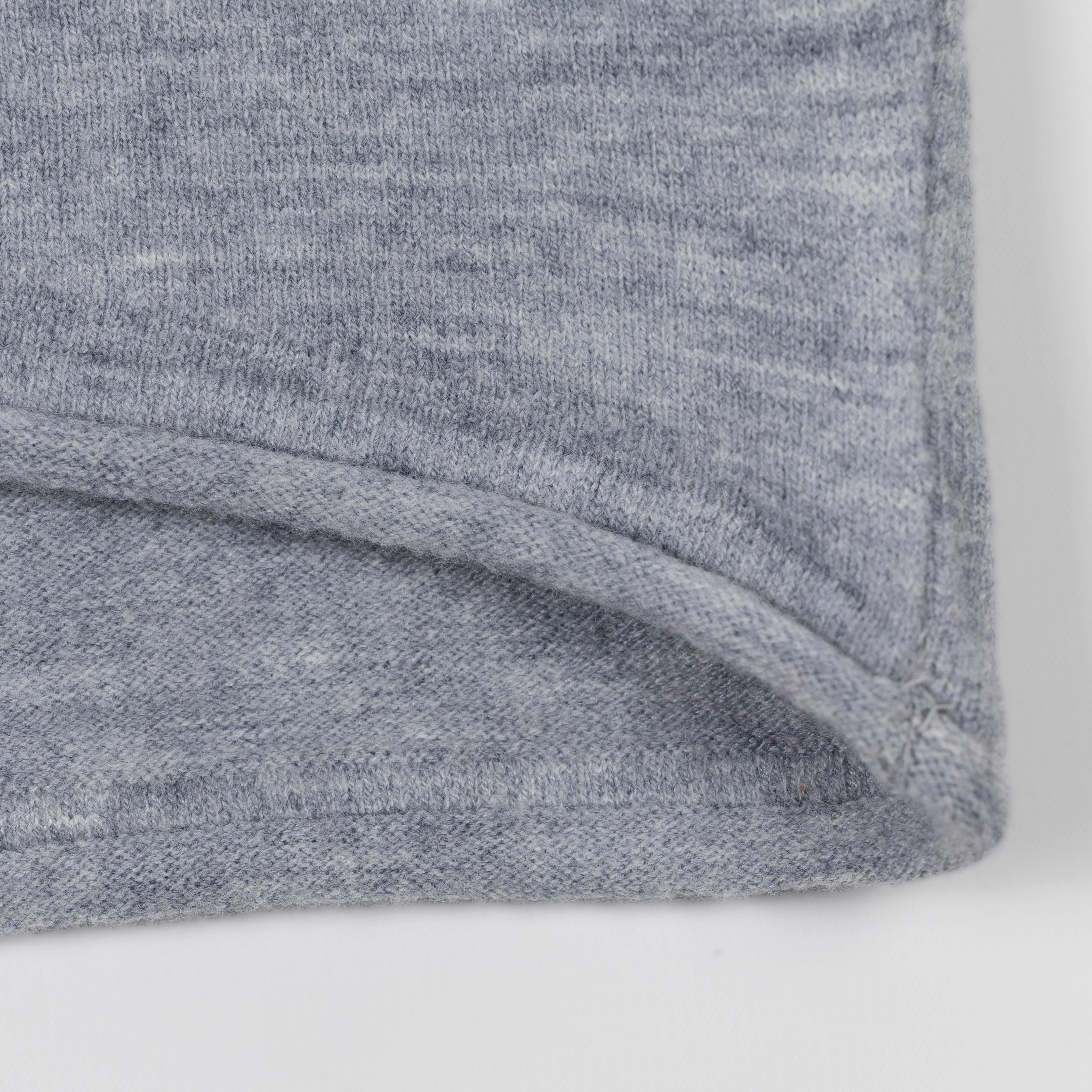 Sweater Knit Pullover - Heather Blue