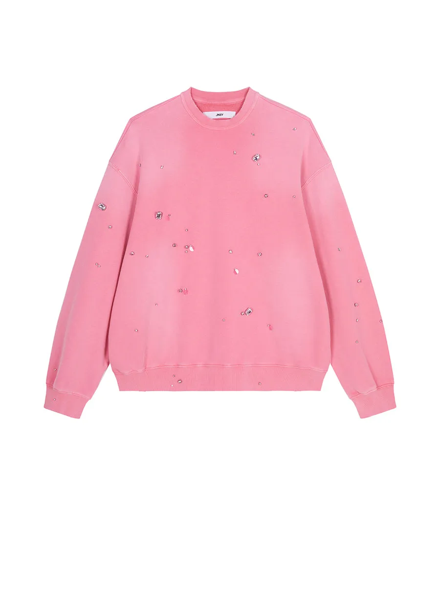 Sweatershirt / JNBY Oversized Cotton Sweatershirt