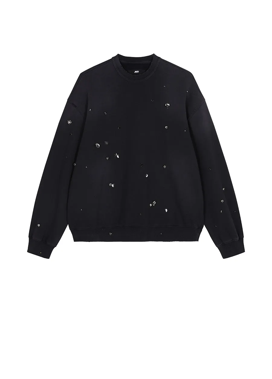 Sweatershirt / JNBY Oversized Cotton Sweatershirt