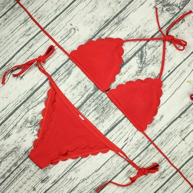 Swimwear Brazilian Bikini Sets Women Bandage Bikini Bathing Suit B001