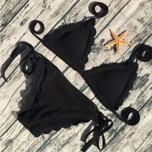 Swimwear Brazilian Bikini Sets Women Bandage Bikini Bathing Suit B001