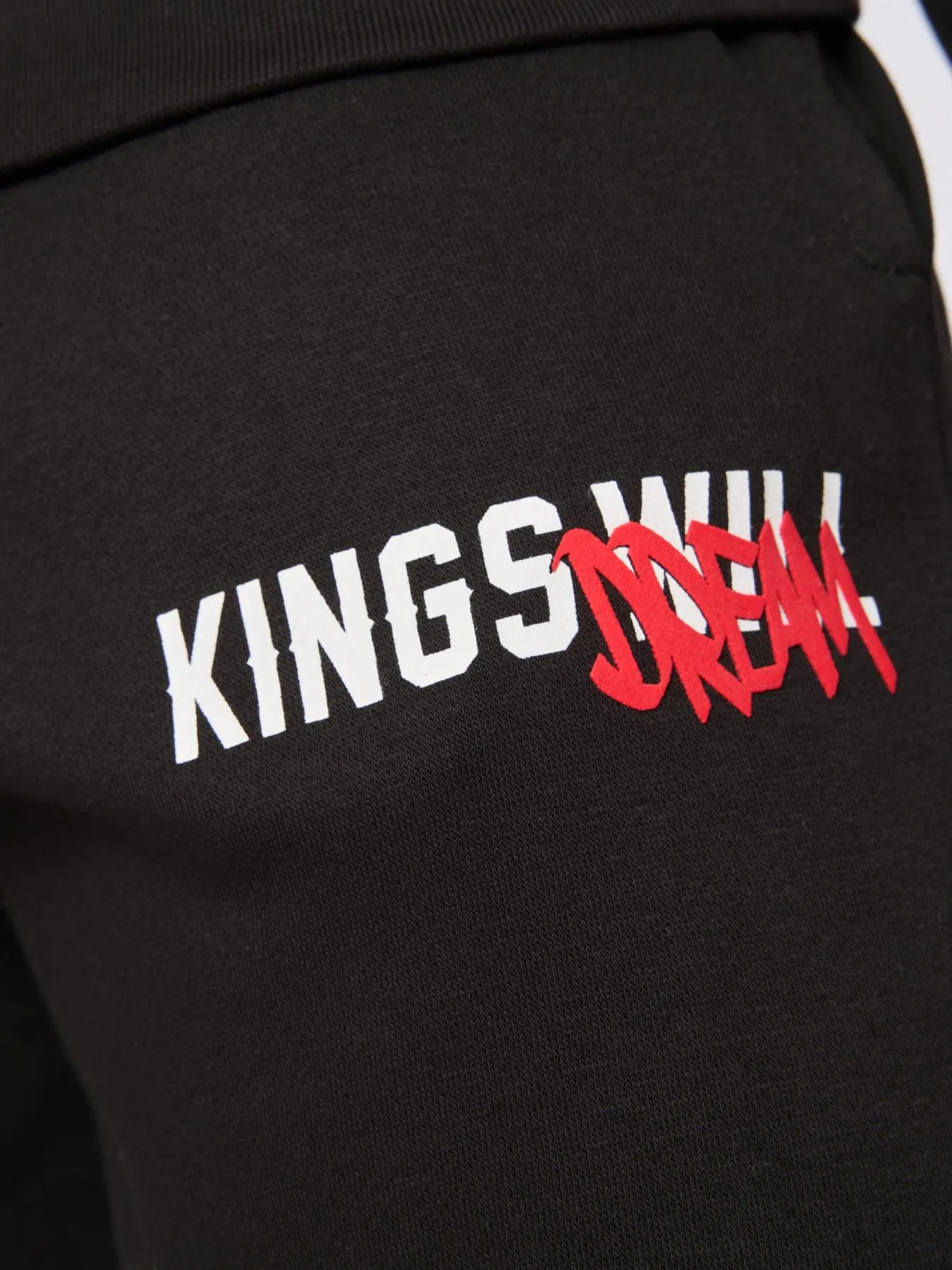 Tagged Joggers Black
