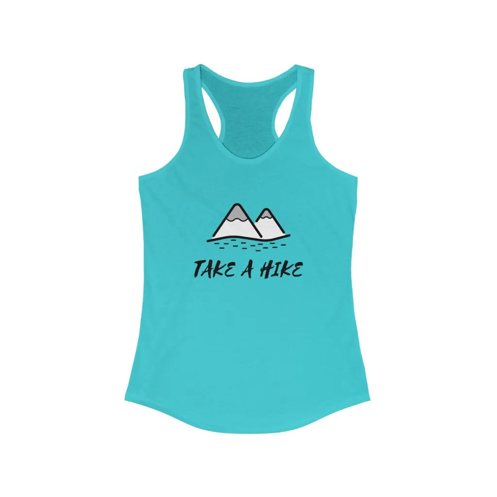TAKE A HIKE WOMEN'S RACERBACK TANK