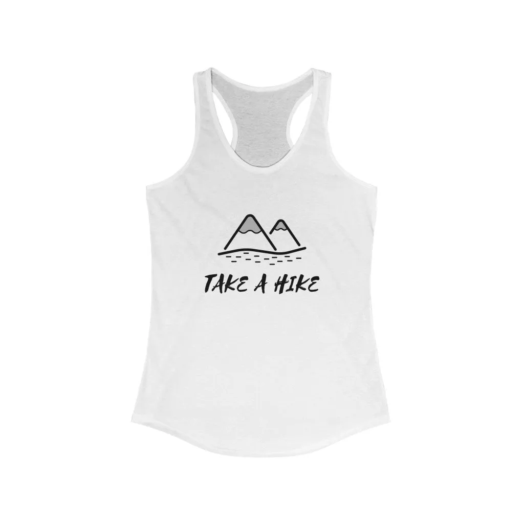 TAKE A HIKE WOMEN'S RACERBACK TANK
