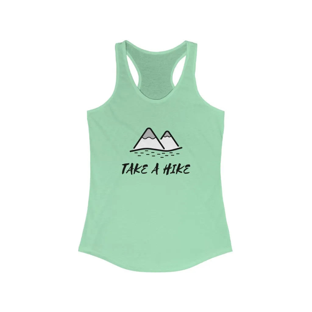 TAKE A HIKE WOMEN'S RACERBACK TANK