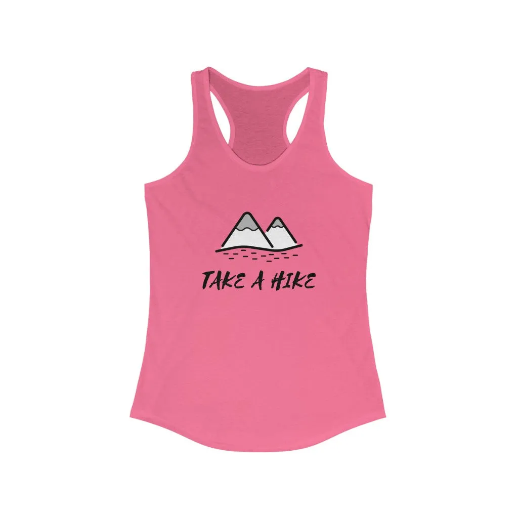 TAKE A HIKE WOMEN'S RACERBACK TANK