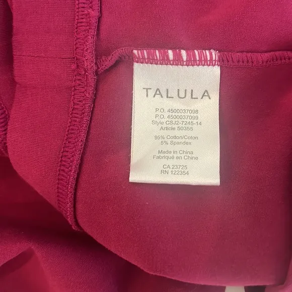 Talula Aritzia Purple Wine Knit Mini Pleated Skater Skirt sz S EUC Barbiecore
