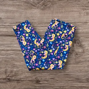 Tangled Flowers W/Pockets Leggings