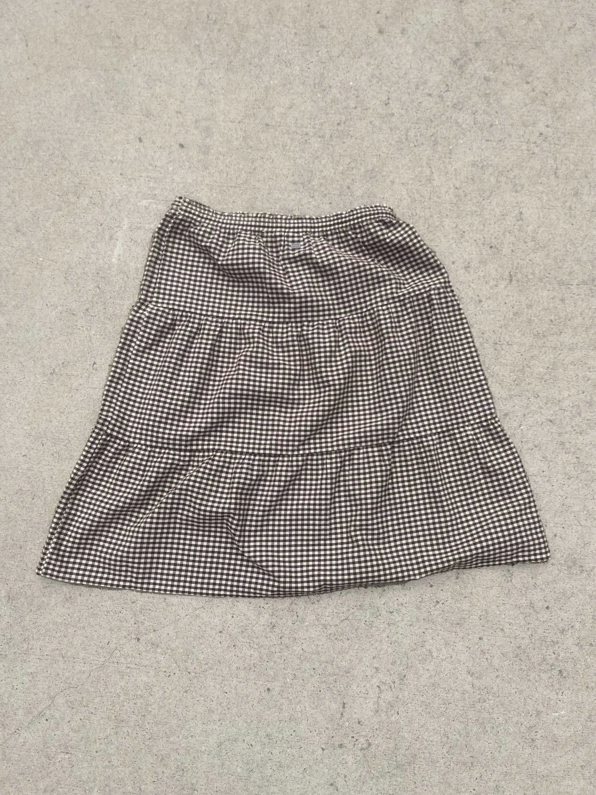 Tessa Skirt - Brown Check