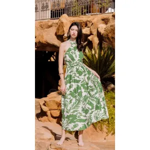 The Palm Springs Halter Dress