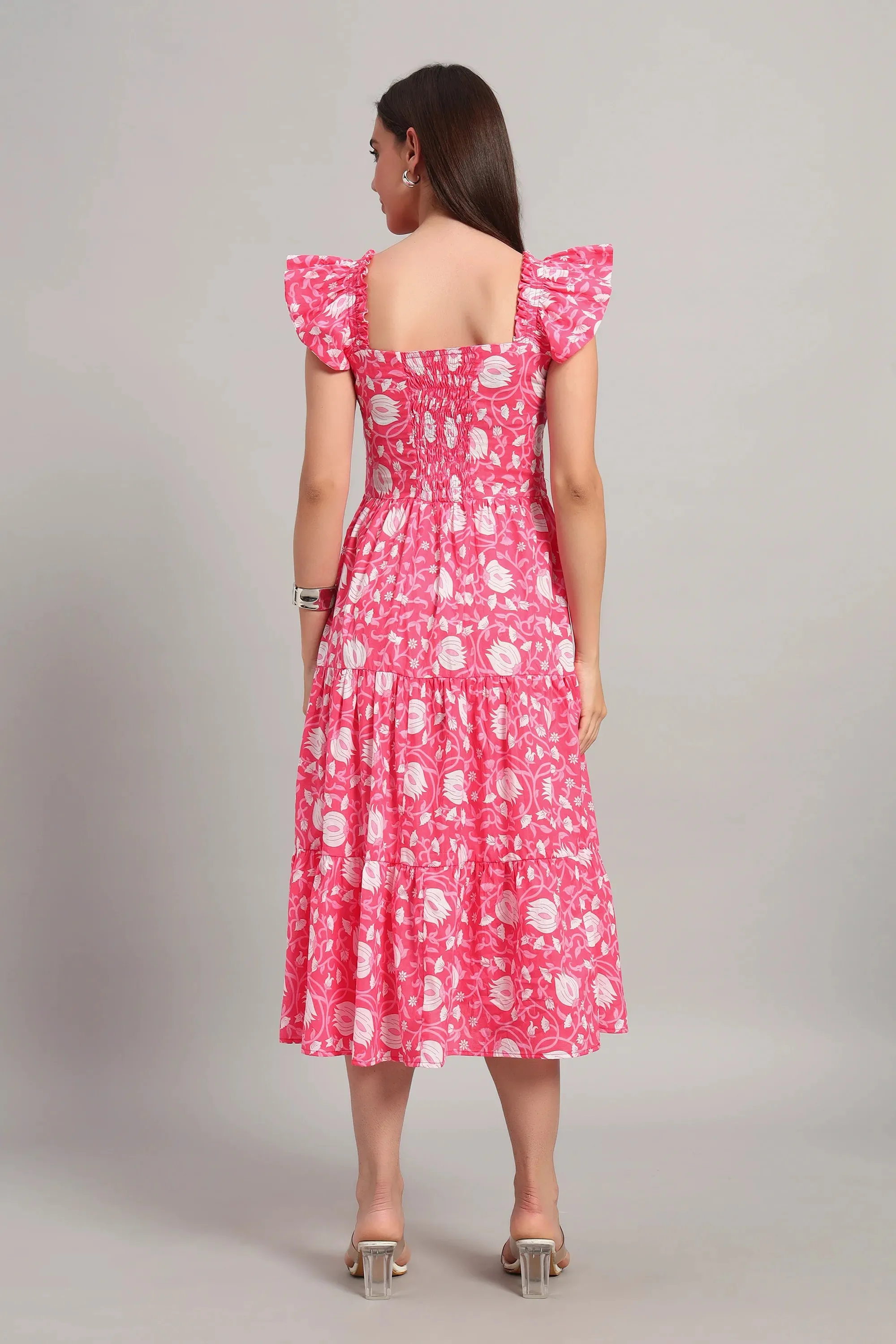 The Summer Lotus Bloom Dress