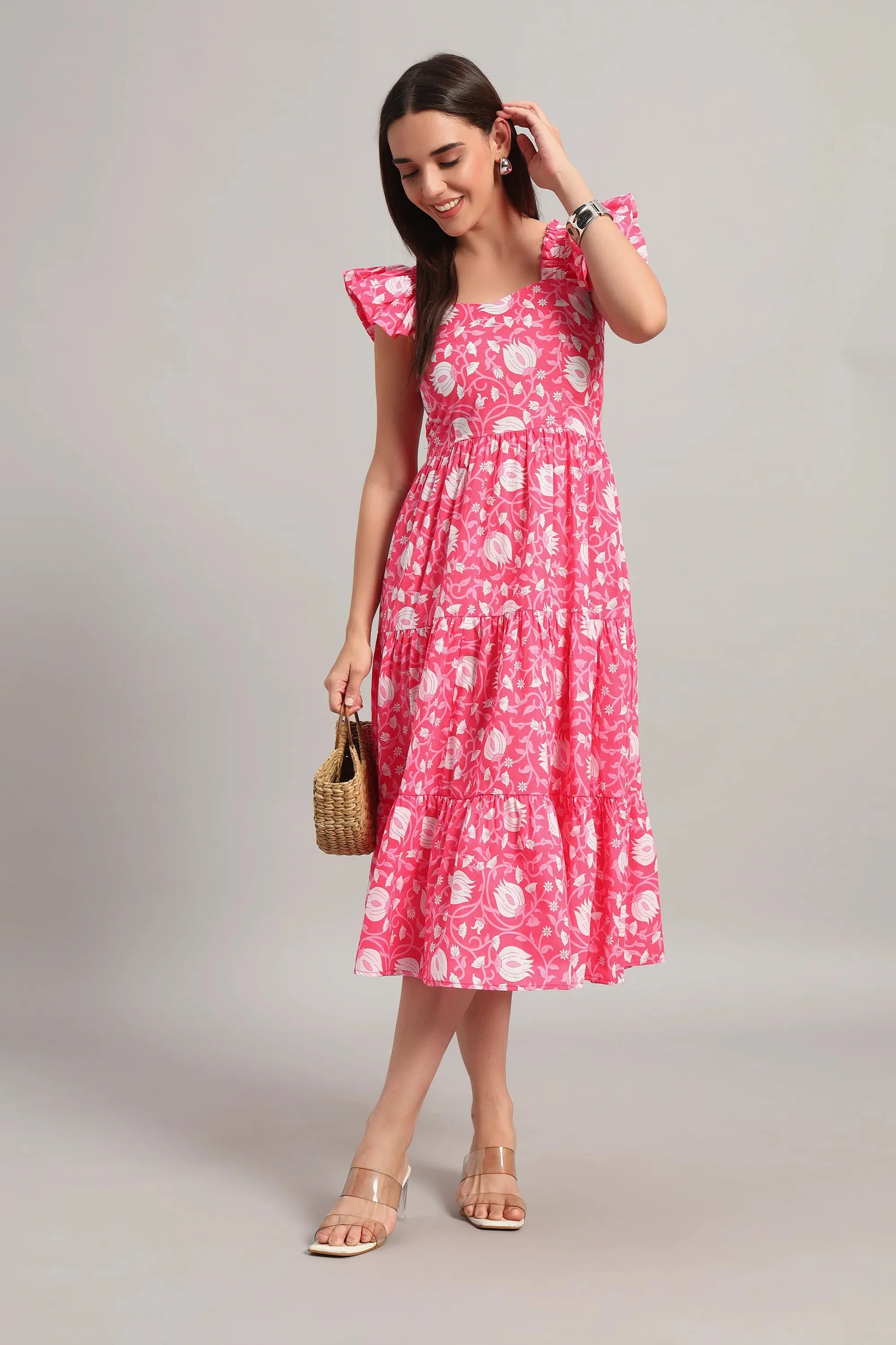 The Summer Lotus Bloom Dress