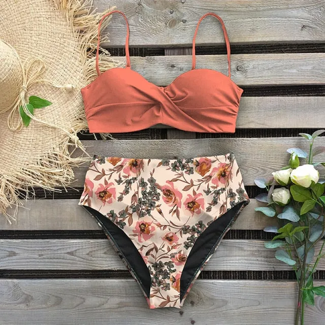 Thong Push Up Bikini Set