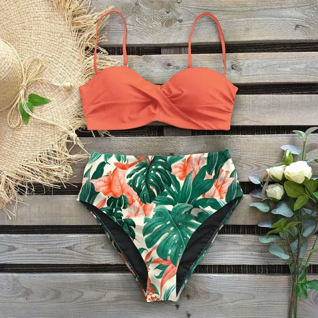 Thong Push Up Bikini Set