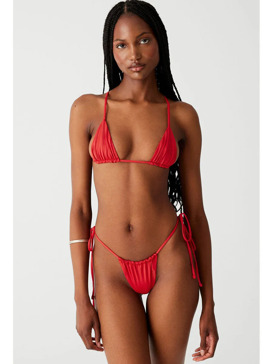 Tia Bottom in True Red