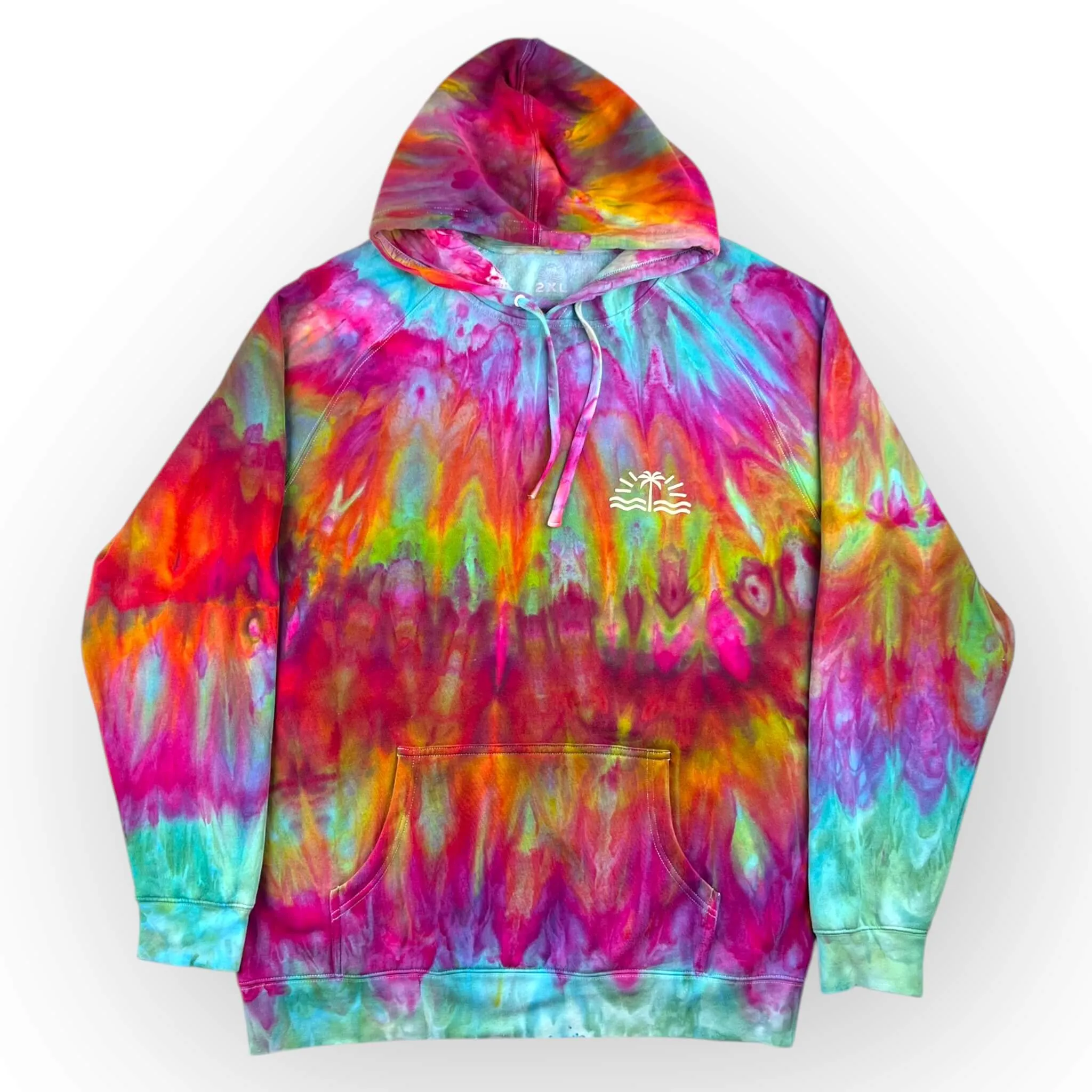 Tie Dye Hoodie - Adults 2XL