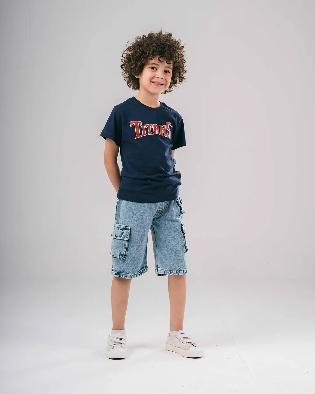 Titans Printed Boys Short Sleeve T-shirt