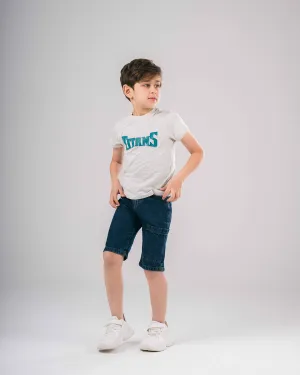 Titans Printed Boys Short Sleeve T-shirt