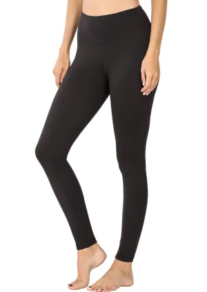 Tori Wide Band Leggings | Black