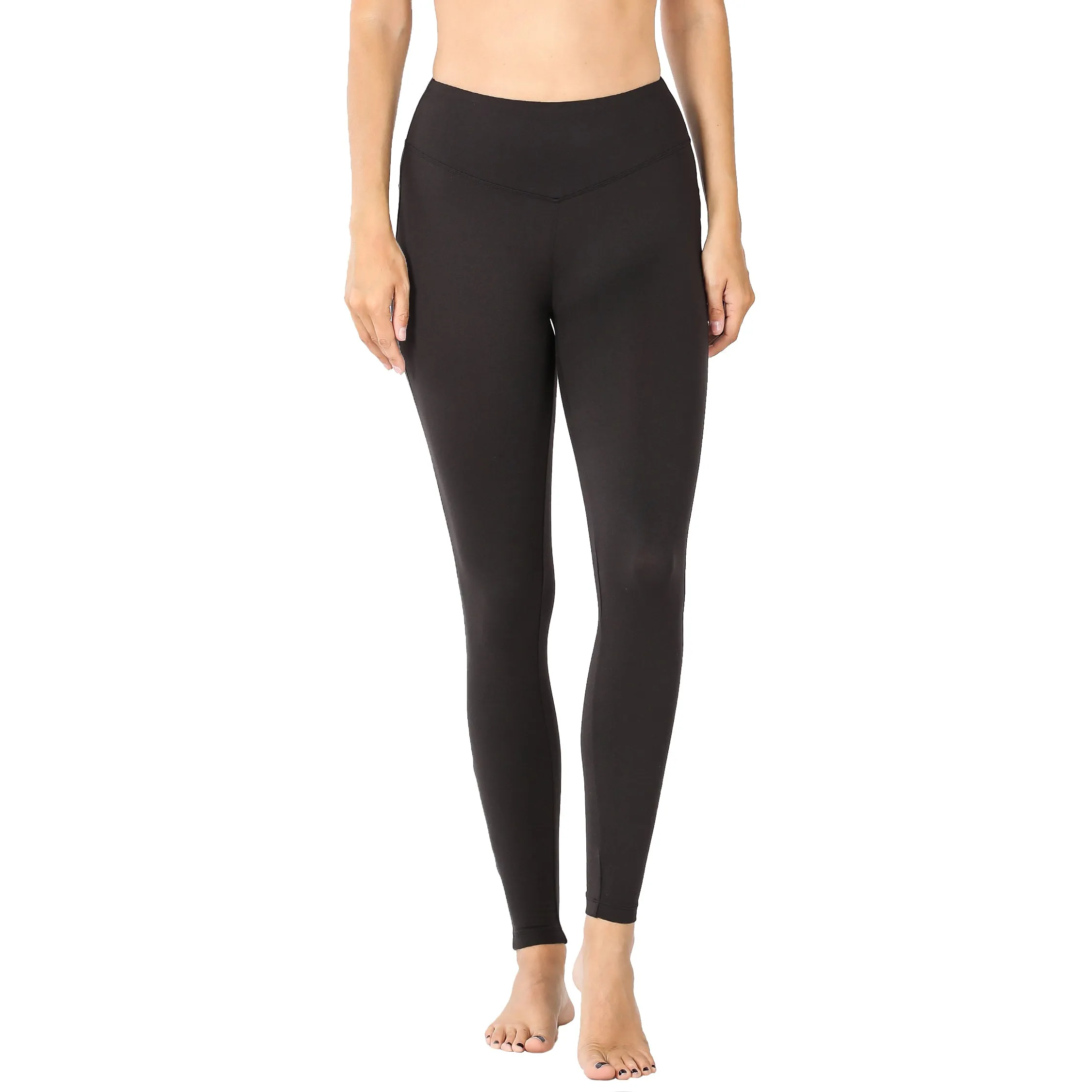Tori Wide Band Leggings | Black