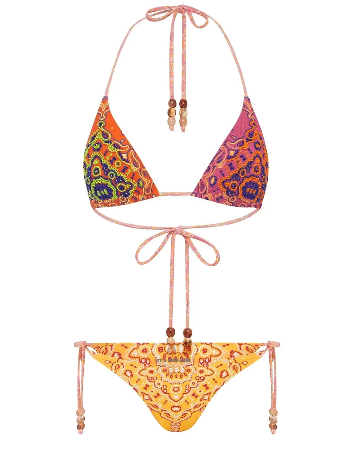 Triangle-90's Tie Up Pant Bikini ::RET