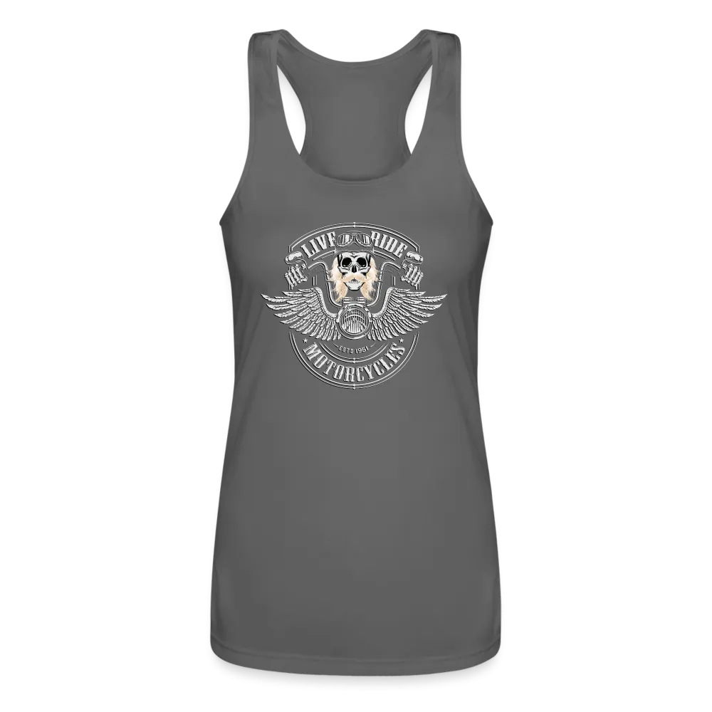 Tribute T - Women’s Performance Racerback Tank Top - Sunshine Family