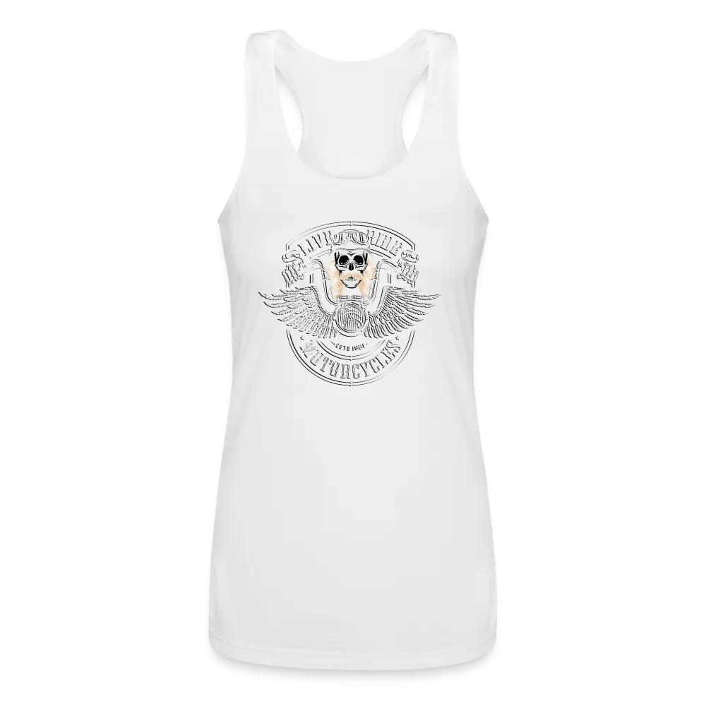 Tribute T - Women’s Performance Racerback Tank Top - Sunshine Family