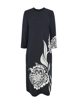 Trina Turk Cointreau 2 Dress in Black/Savanna Sand