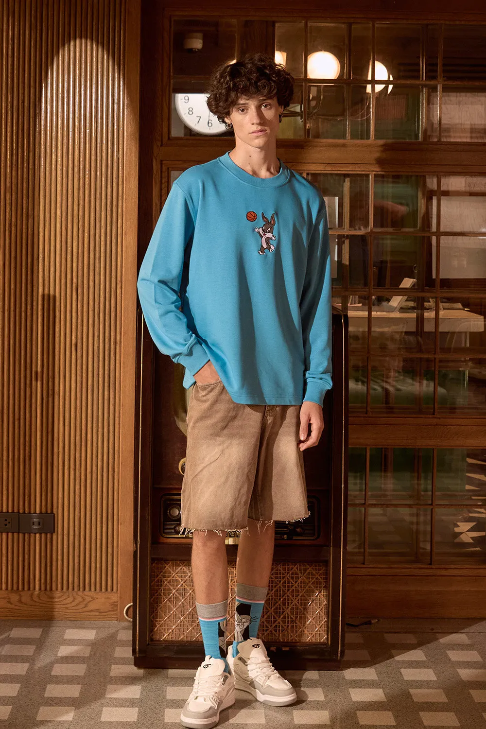 Tunes Bun Hun Oversized Sweatshirt