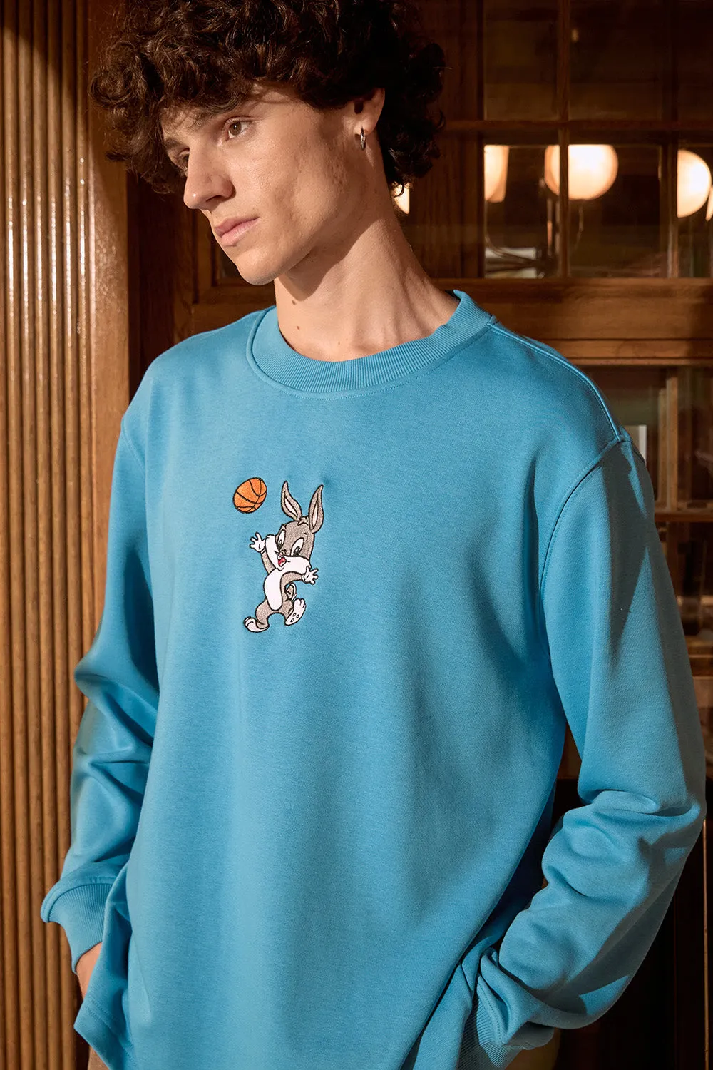 Tunes Bun Hun Oversized Sweatshirt