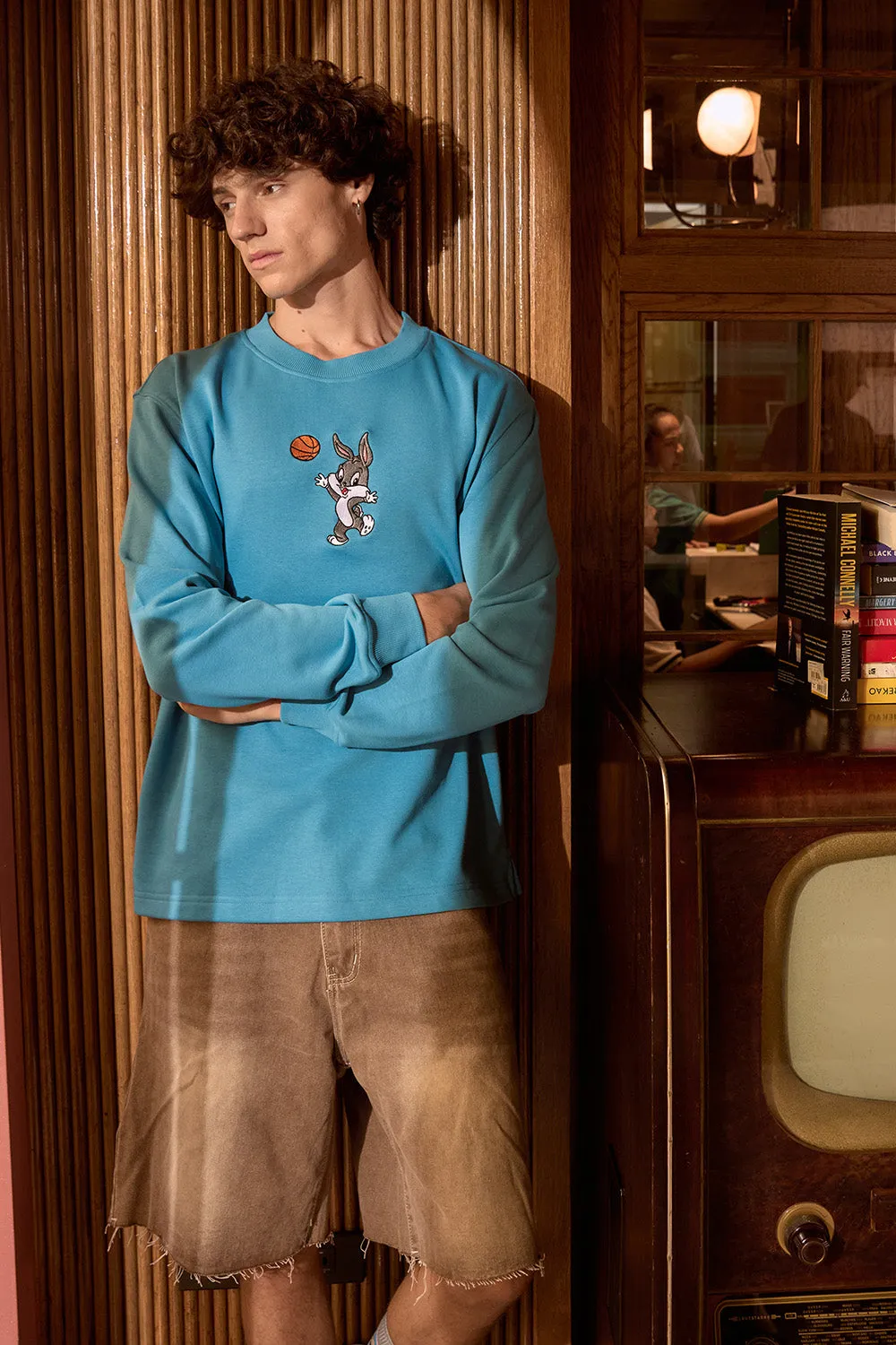 Tunes Bun Hun Oversized Sweatshirt