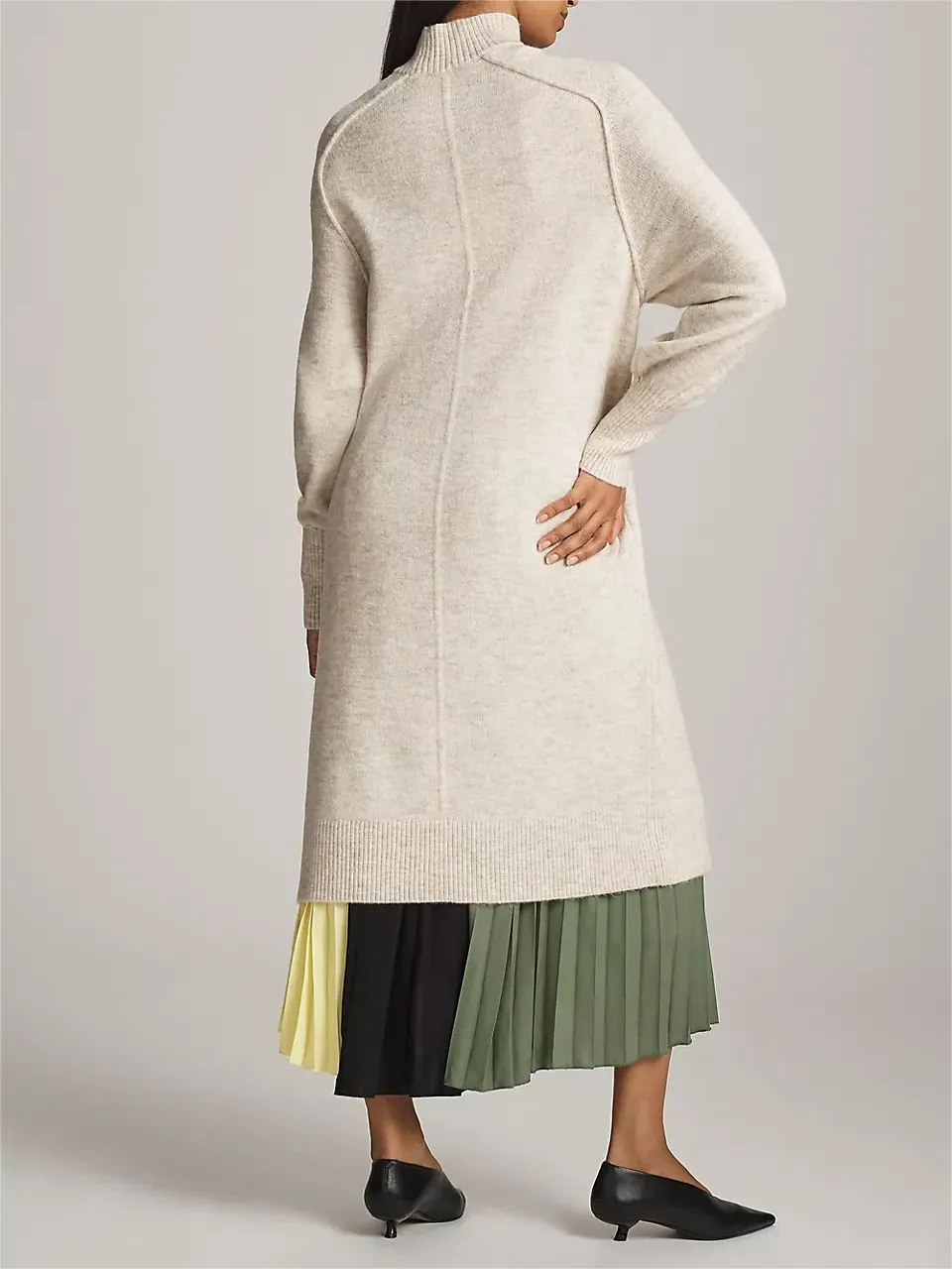 Turtleneck Sweater Dress