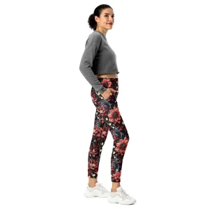 Twilight Dahlia women's comfortable joggers