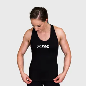 TWL - WOMEN'S EVERYDAY RACERBACK TANK - BLACK/WHITE