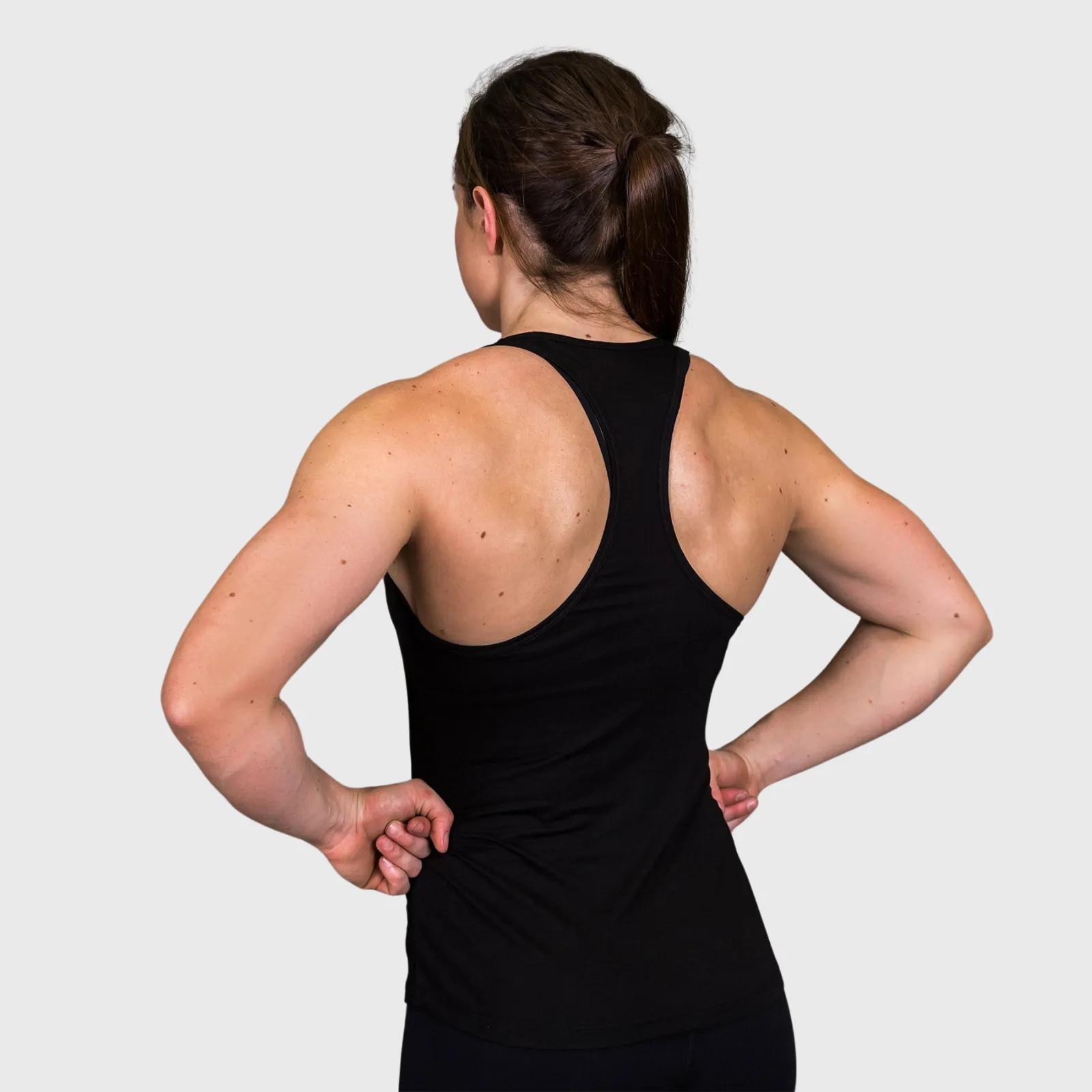 TWL - WOMEN'S EVERYDAY RACERBACK TANK - BLACK/WHITE