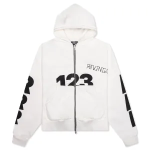 USO-123 CVA Zip Hoodie - Max White