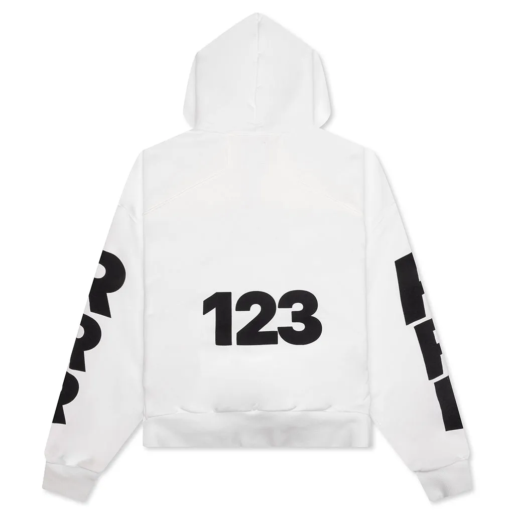 USO-123 CVA Zip Hoodie - Max White