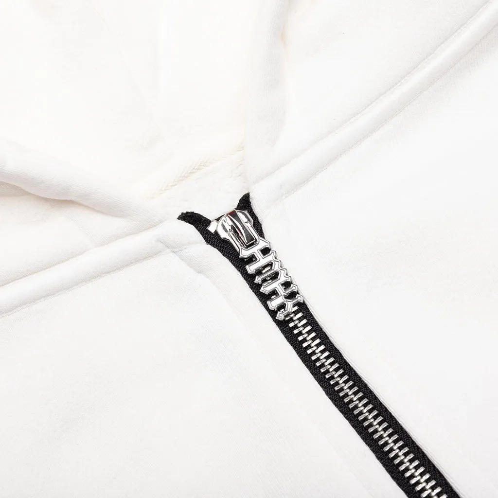 USO-123 CVA Zip Hoodie - Max White