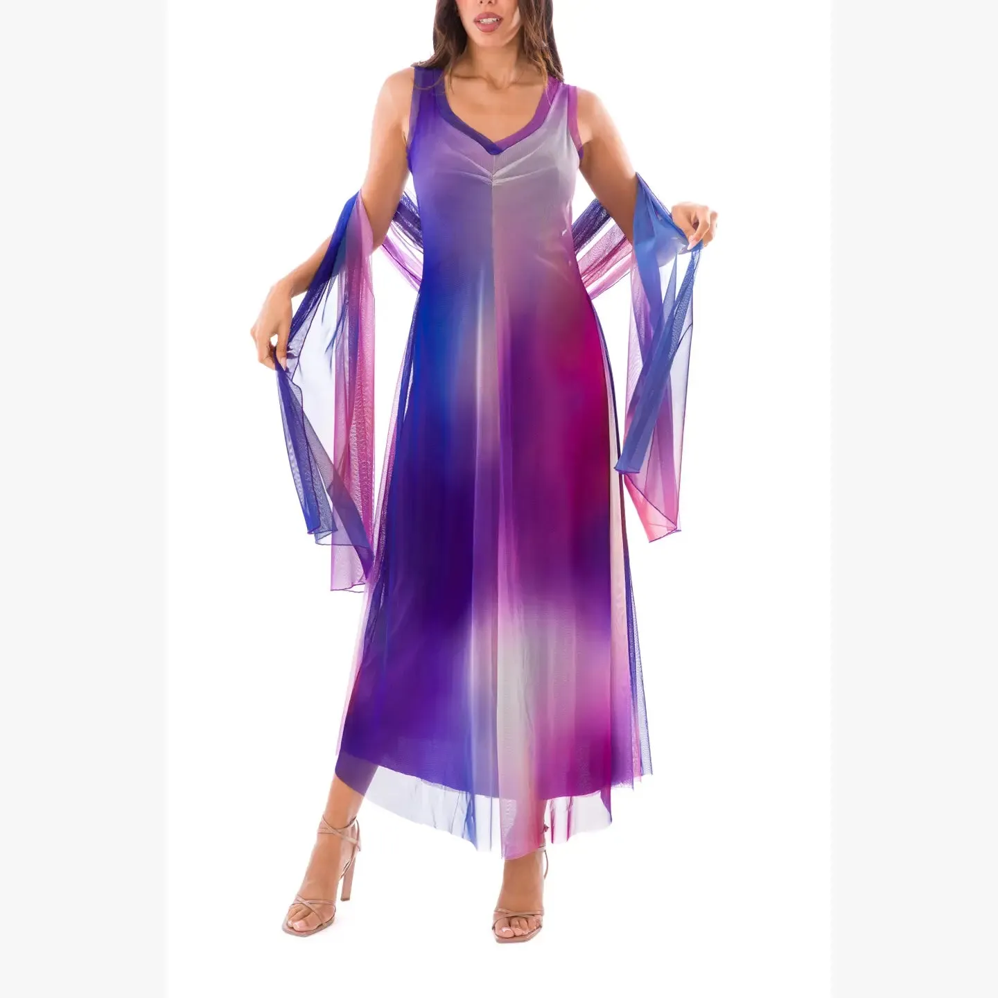 VENUS Long And Wide Sheer Shawl Stole Wrap Cover.