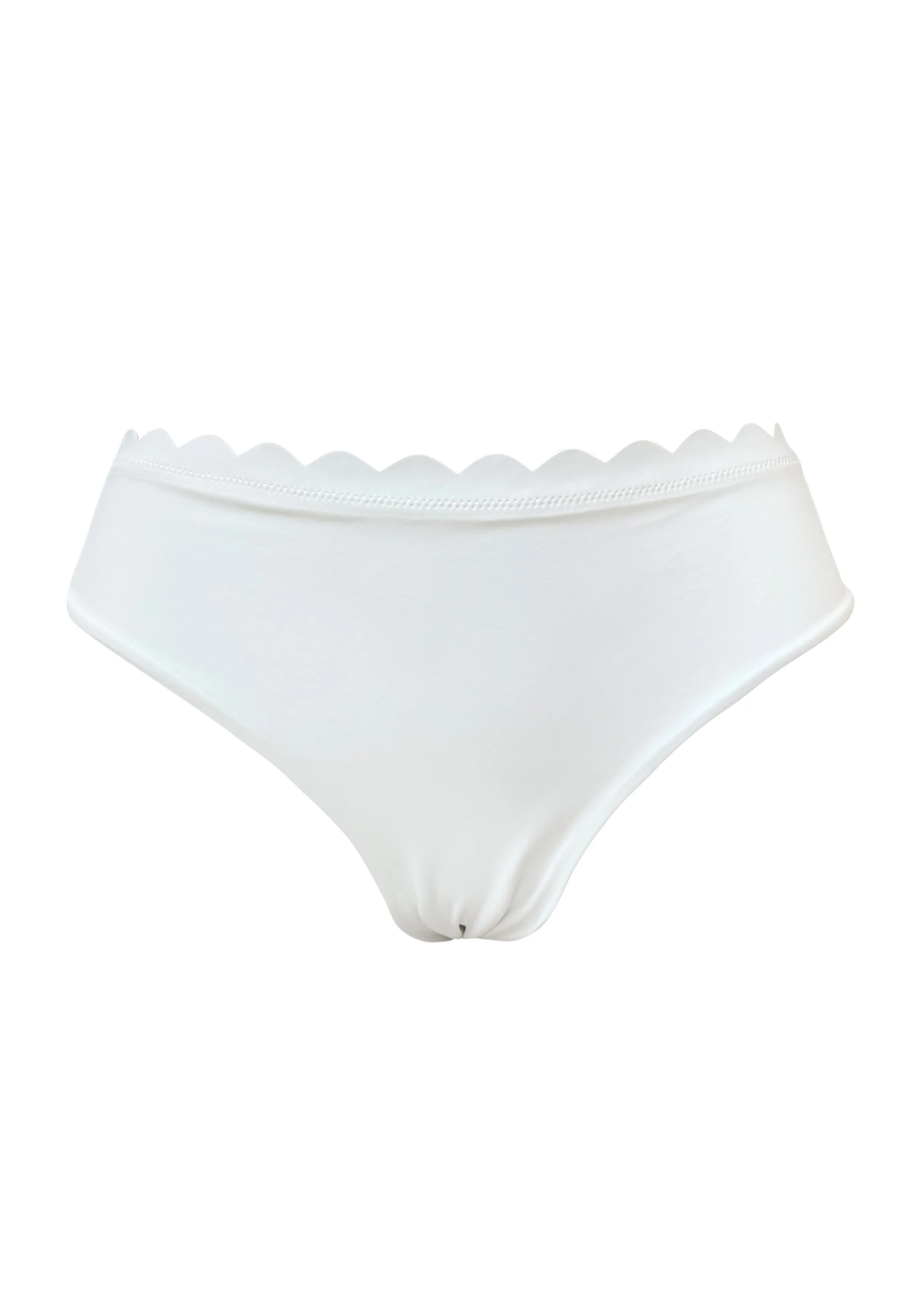 Venus White UW Halter Top with Mid Rise Bottom