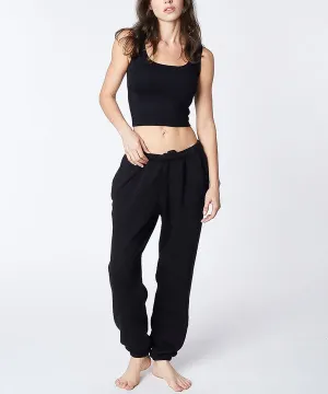 Vintage-Dyed French Terry Joggers